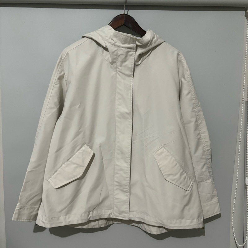 gu by uniqlo cotton blend parka jacket