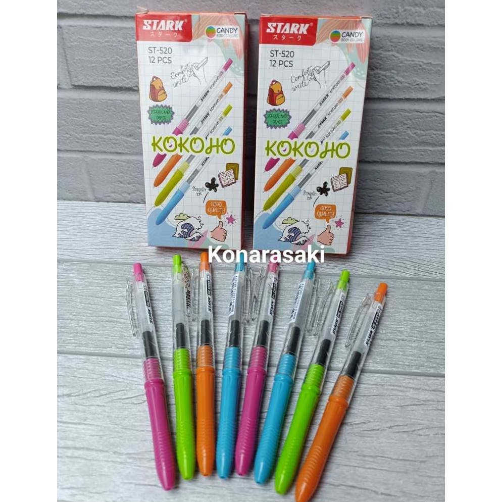 

KODE F2P PROMO 12 PCS PULPEN CETEK STARK KOKOHO