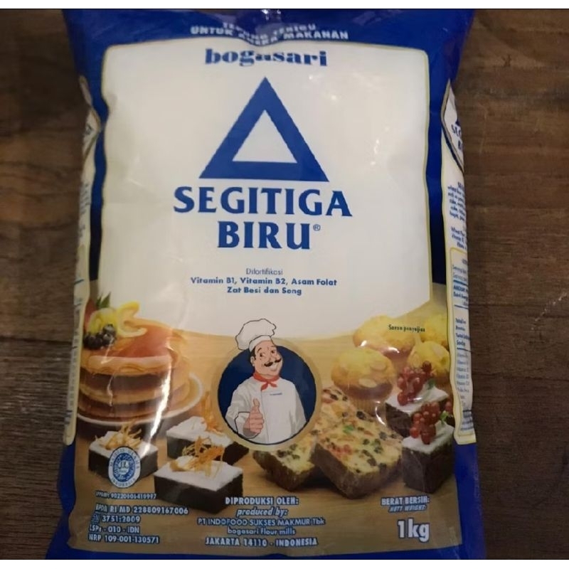 

Tepung Terigu Segitiga Biru 1kg