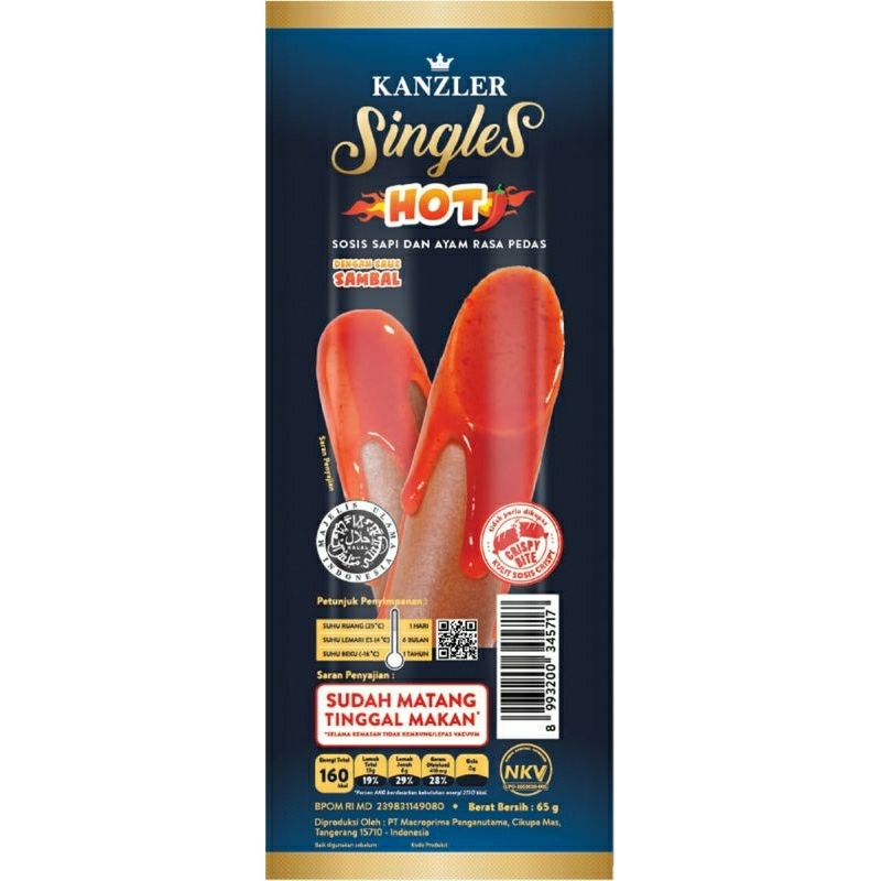

kanzler hot single 1 box isi 12