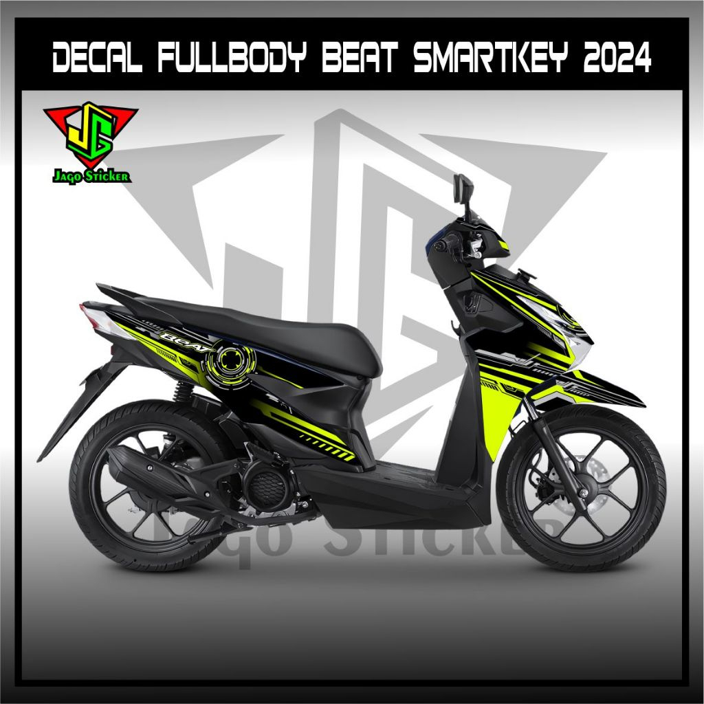 Decal Sticker Beat Street Full Body 2024 New Stiker Variasi Motor Simple Modifikasi