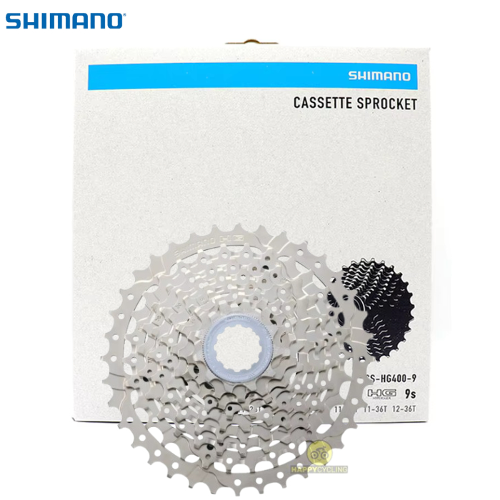 Cassette Sprocket Shimano HG400  HG 400 9 Speed 11-34T Happy Cycling