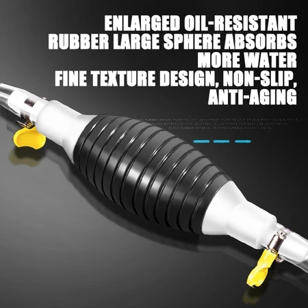 Pompa Manual Alat Sedot Bahan Bakar Minyak Bensin Mobil Portable Universal / Pompa Pemindah Air