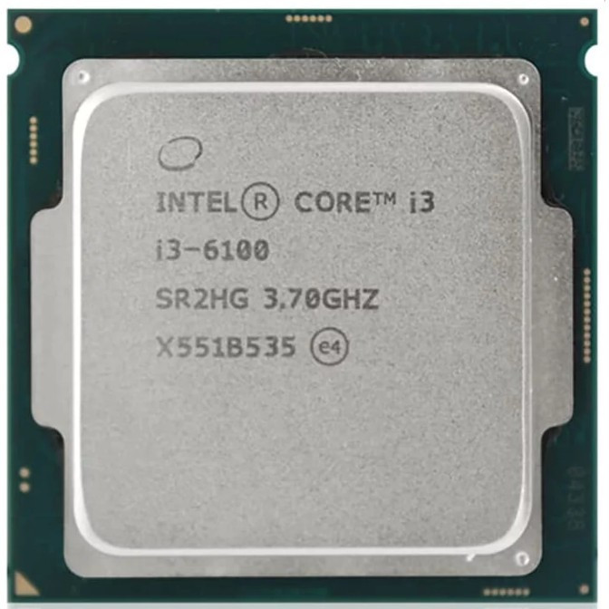 Processor Intel i3 6100 LGA 1151 Gen 6 - Intel 6100 i3 LGA1151