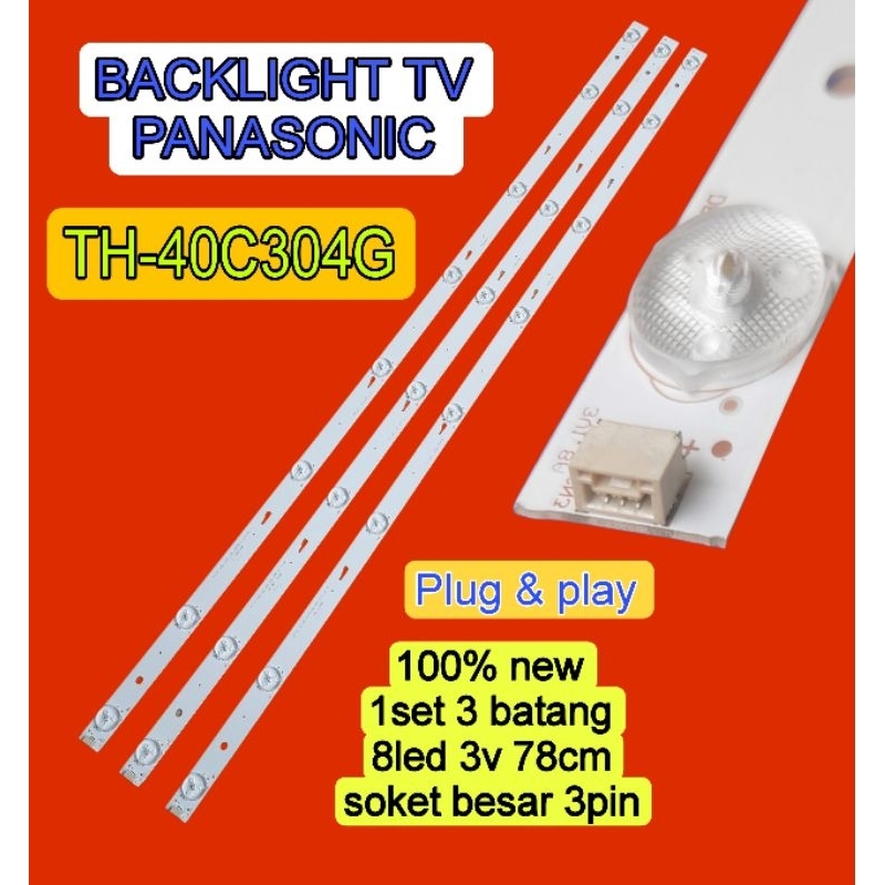 LAMPU LED BACKLIGHT BL TV PANASONIC 40C304G TH-40C304G