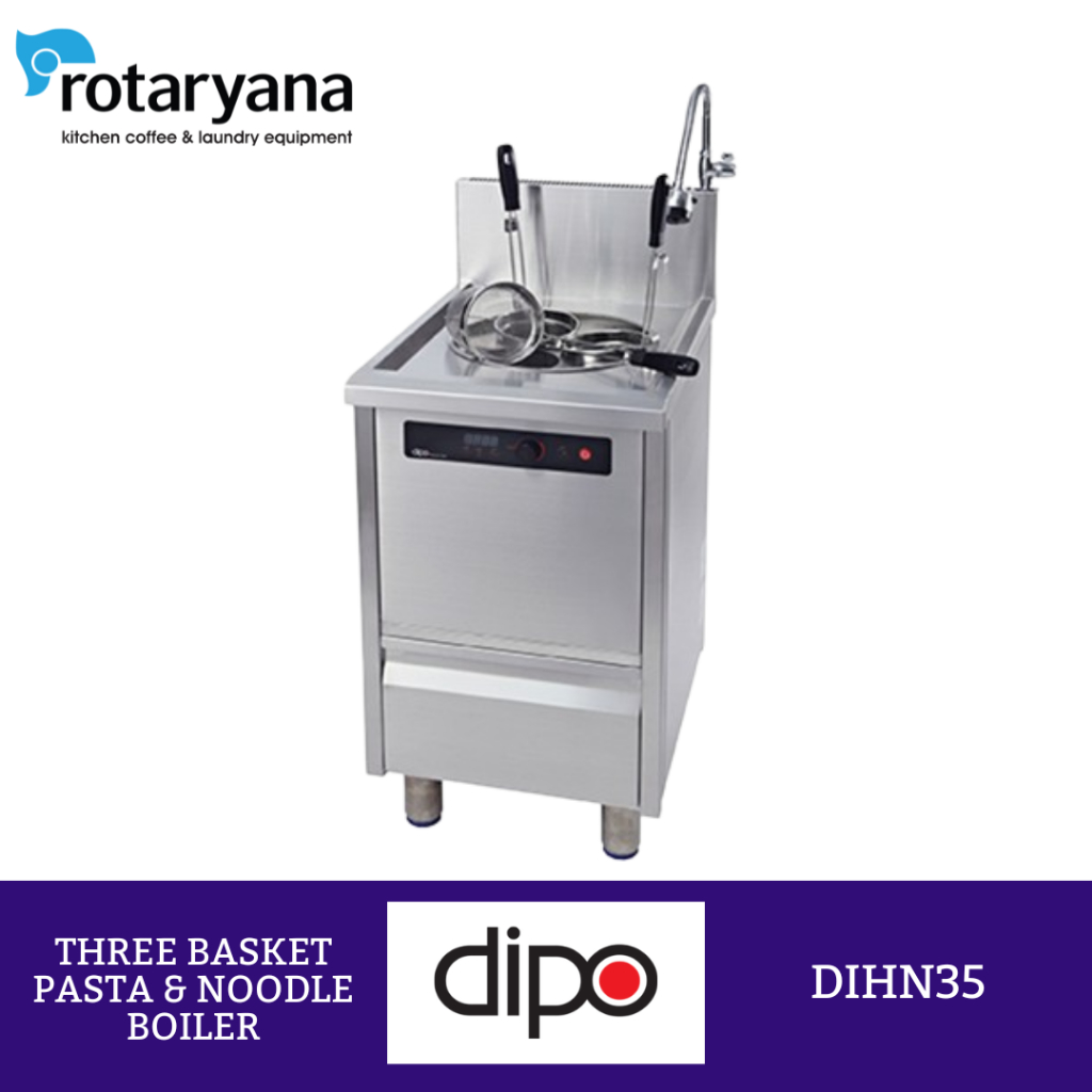 Three Basket Pasta & Noodle Boiler Dipo DIHN35