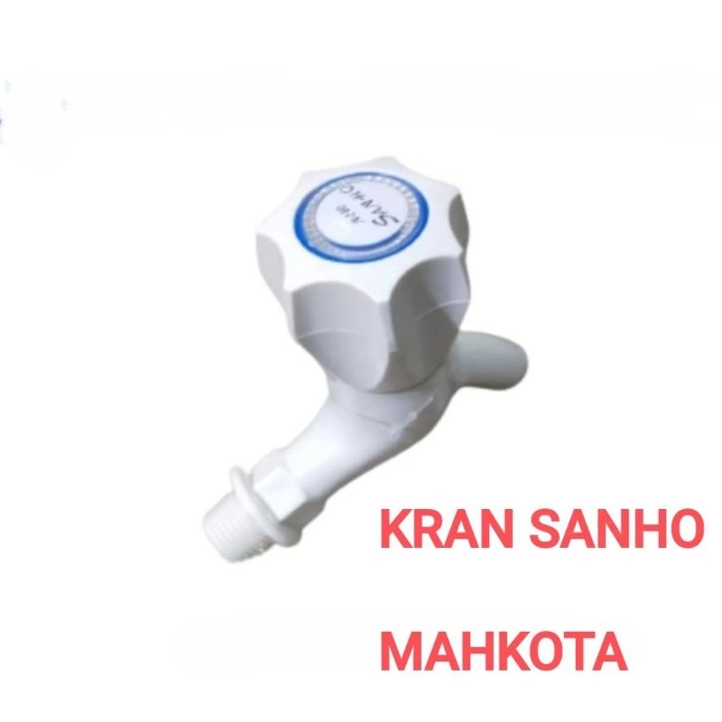 Kran SANHO kran plastik Keran plastik kran air keran air pvc 1/2 inch