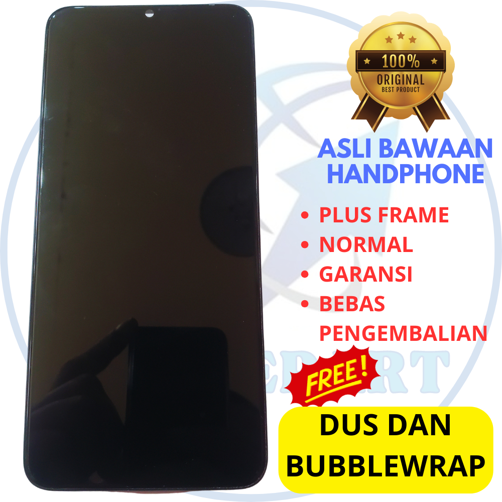 LCD REALME 5I ORIGINAL COPOTAN PLUS FRAME - ORI CABUTAN BAWAAN