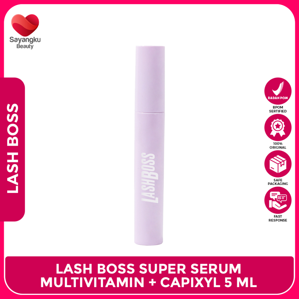 LASH BOSS Lash and Brow Serum for Eyelash Extension 5ml