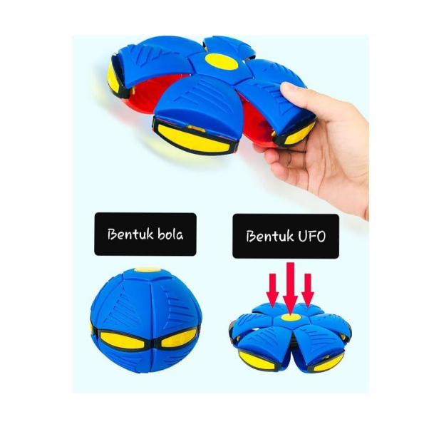 MAINAN BOLA UFO MAGIC BALL BOLA INJAK - BOLA UFO