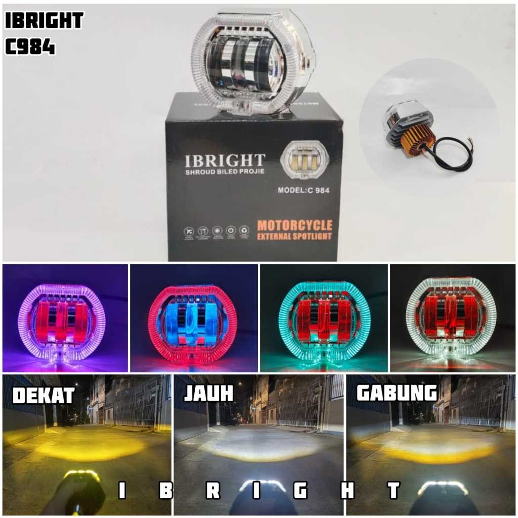 IBRIGHT C984 - Projie Biled 3 Mata 3inc