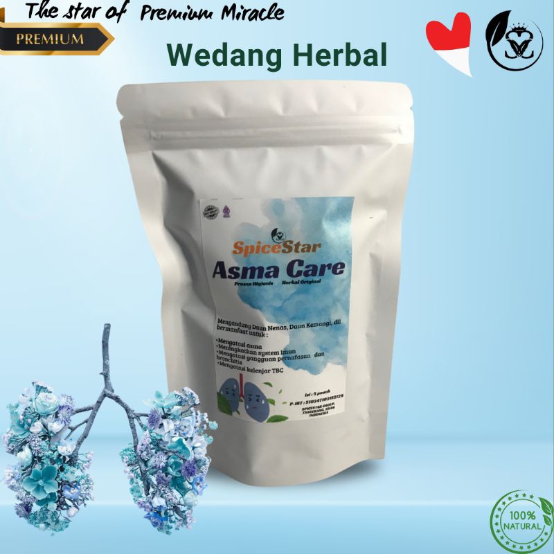 

SPICESTAR ASHMA CARE WEDANG HERBAL UNTUK PENDERITA ASMA