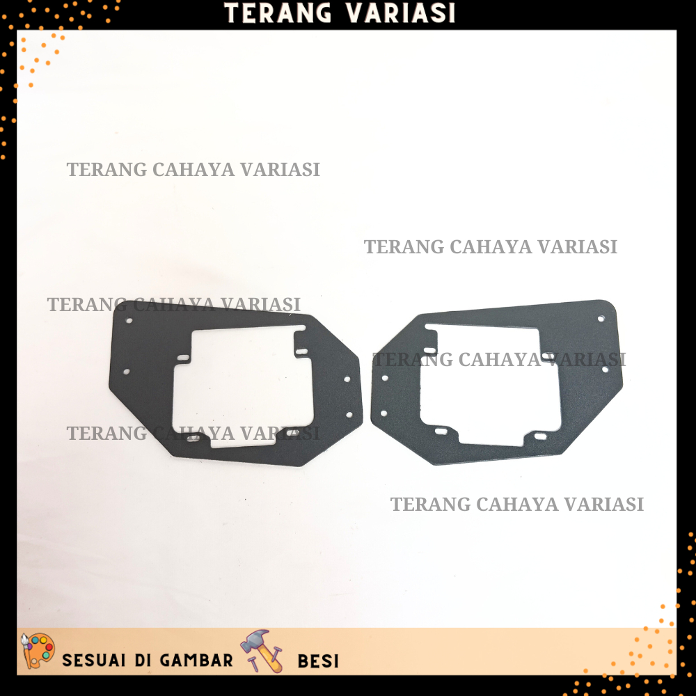 BRACKET LAMPU R15V2 BILED PROJIE AES KENZO VINYX CR7 2.5 INCH R 15 V 2