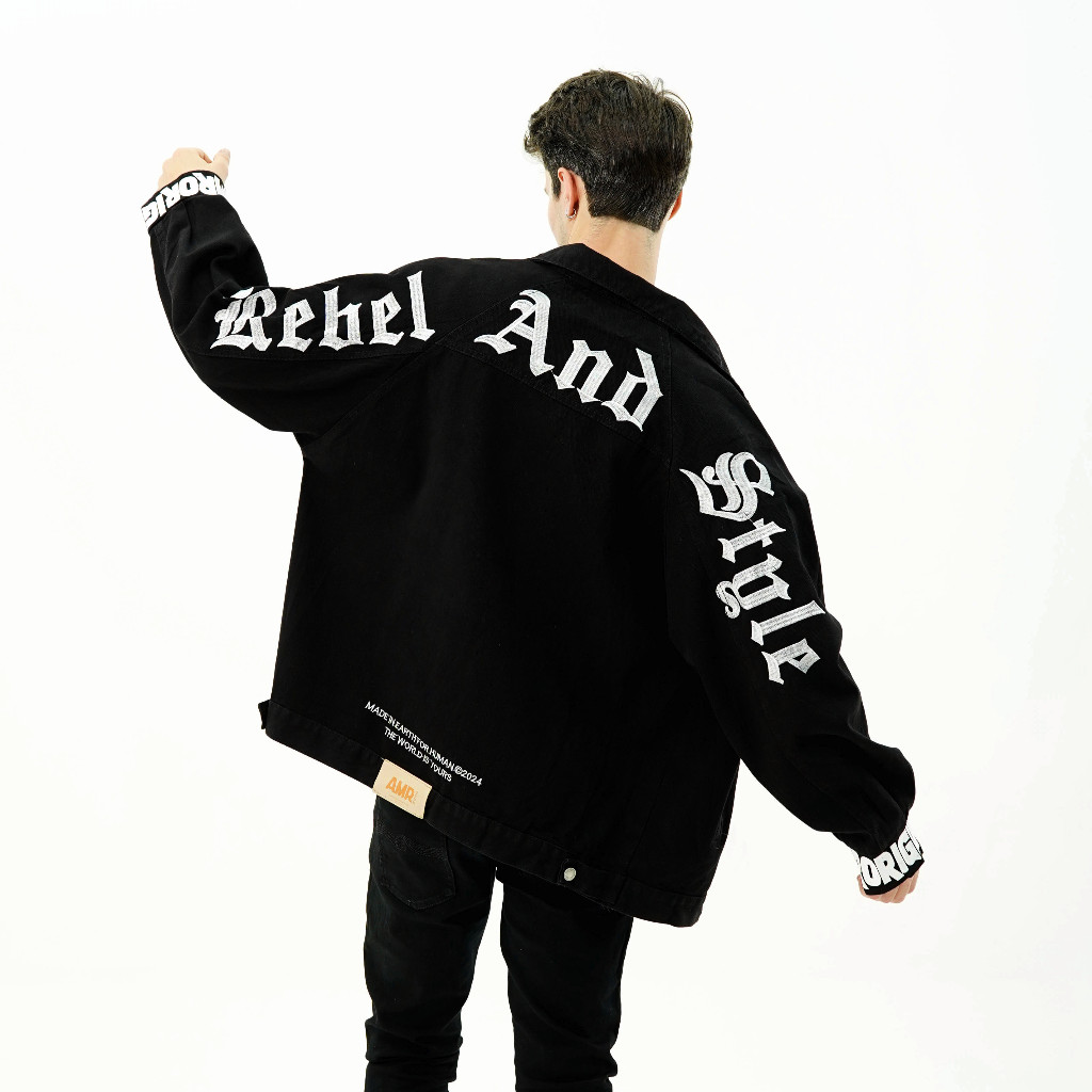 AMR Studios - Rebel and Style 5530 - Jaket Jeans Denim Jacket