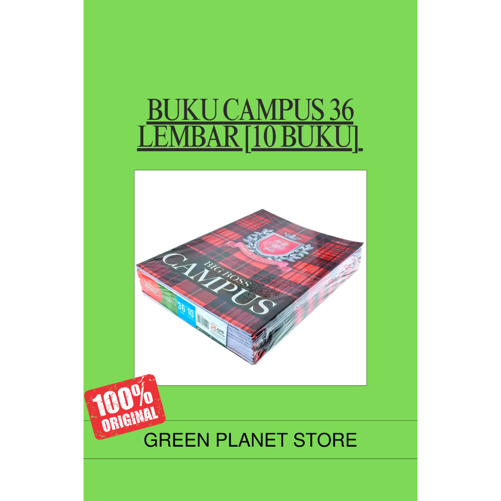 

Buku Campus 36 lembar [10 buku]
