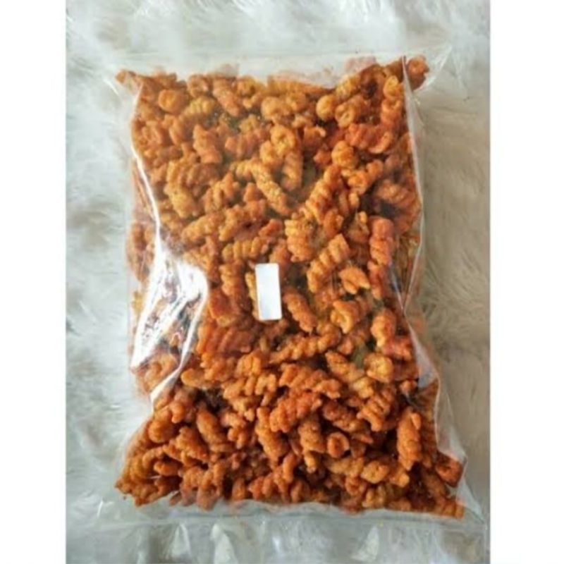 

MAKARONI SPIRAL/PEDAS DAUN JERUK/KEMASAN 250GR/HARGA TERMURAH