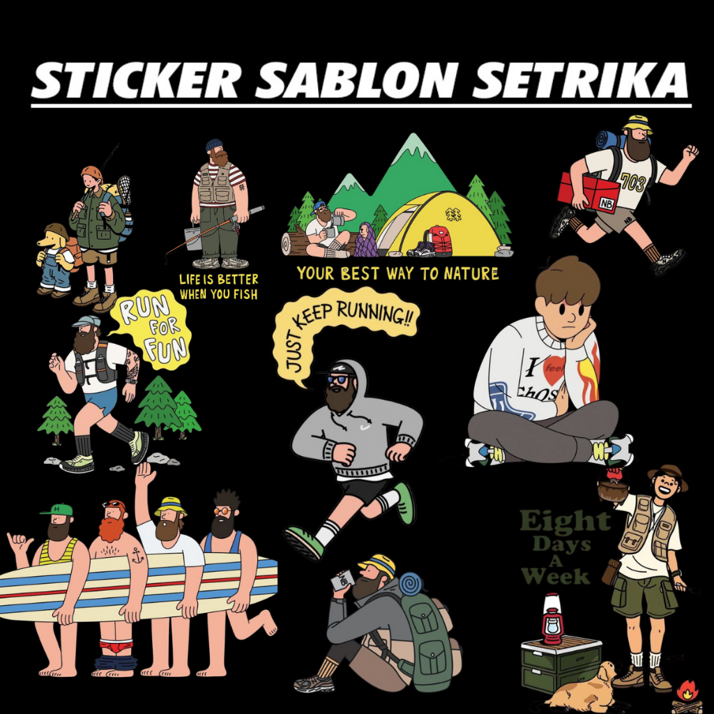 

Sablon Setrika Sablon Sticker TEMA P01-25 Sablon DTF Printing Stiker Sticker Sablon Baju (Sticker Only)
