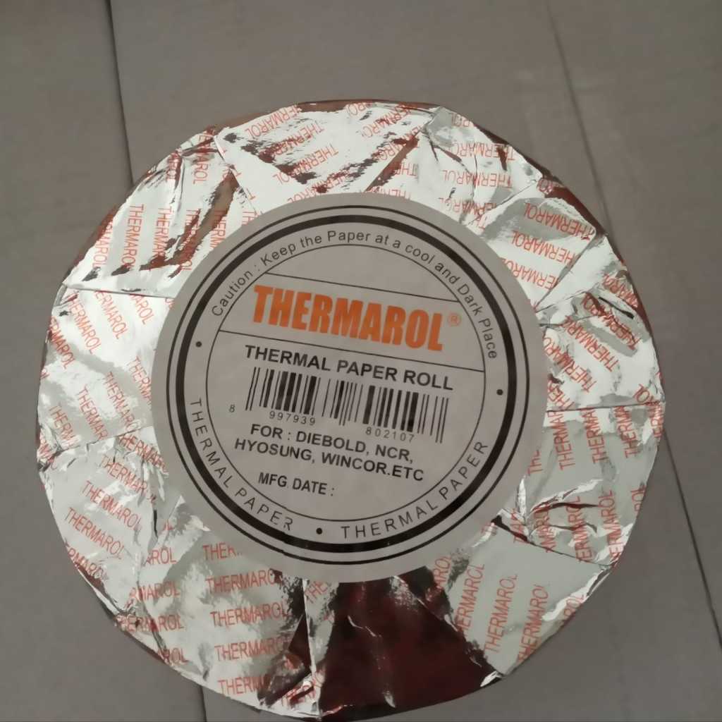

Thermarol kertas thermal 80 mm x 200 mm per 1 dus