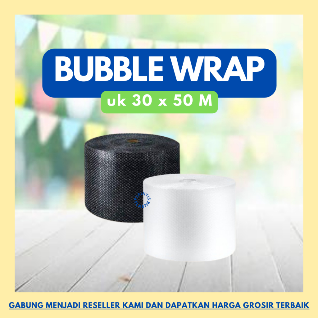 

Bubble Wrap 30cm x 50 M/Bubble Wrap Roll Makassar