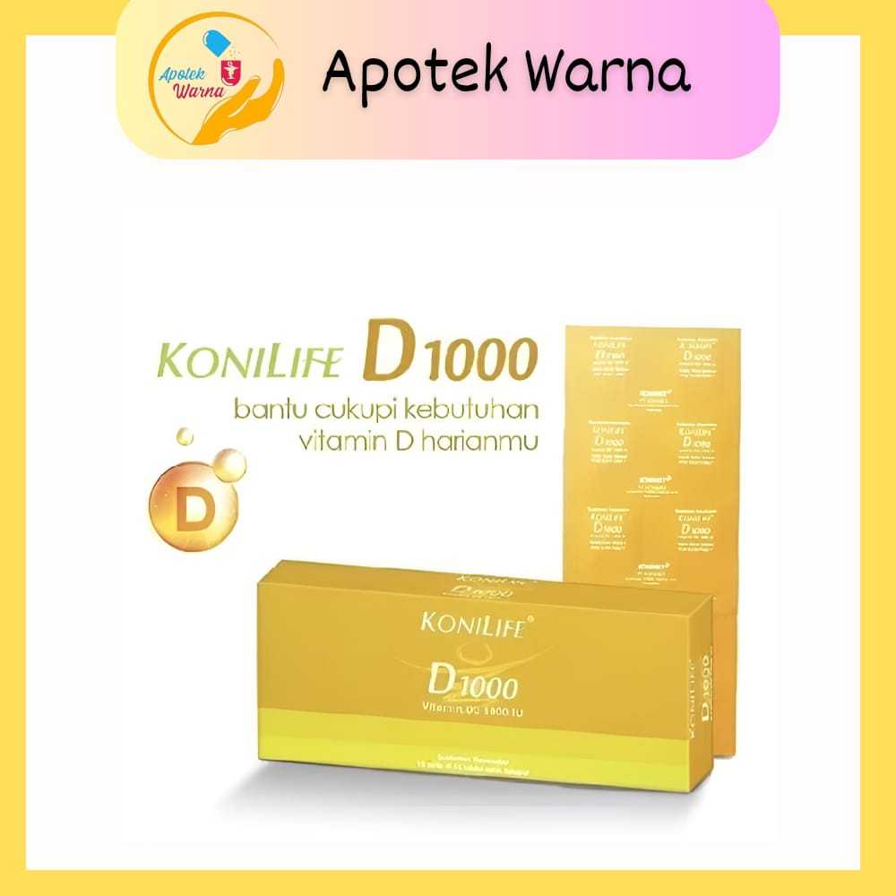 KONILIFE D1000 VITAMIN D3 1000 IU