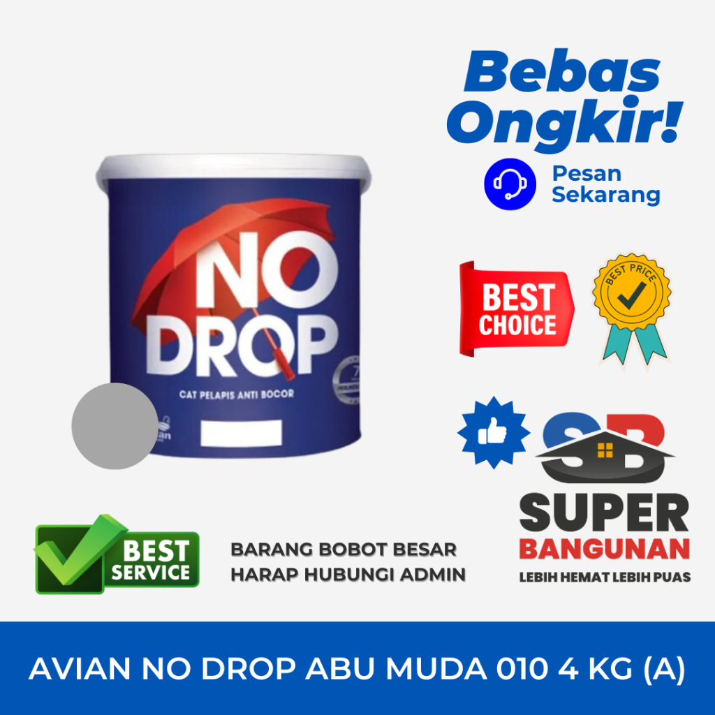 AVIAN NO DROP ABU ABU MUDA 010 4 KG (A)