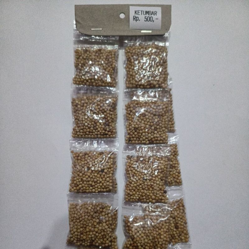 

Bumbu renceng, Ketumbar 20 pcs