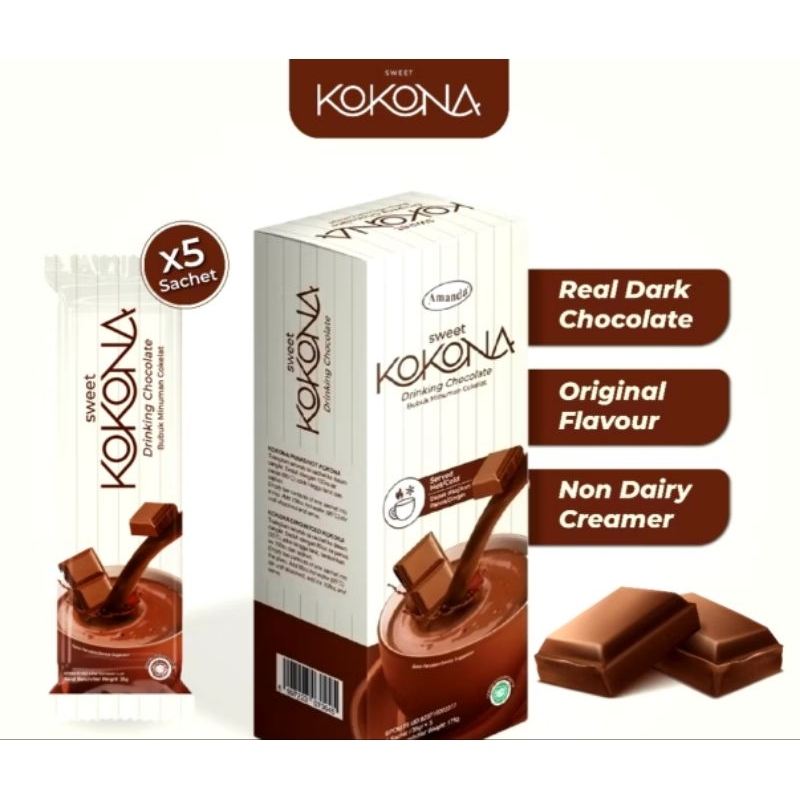 

Sweet KoKona- Bubuk Minuman Coklat isi 5 Sachet