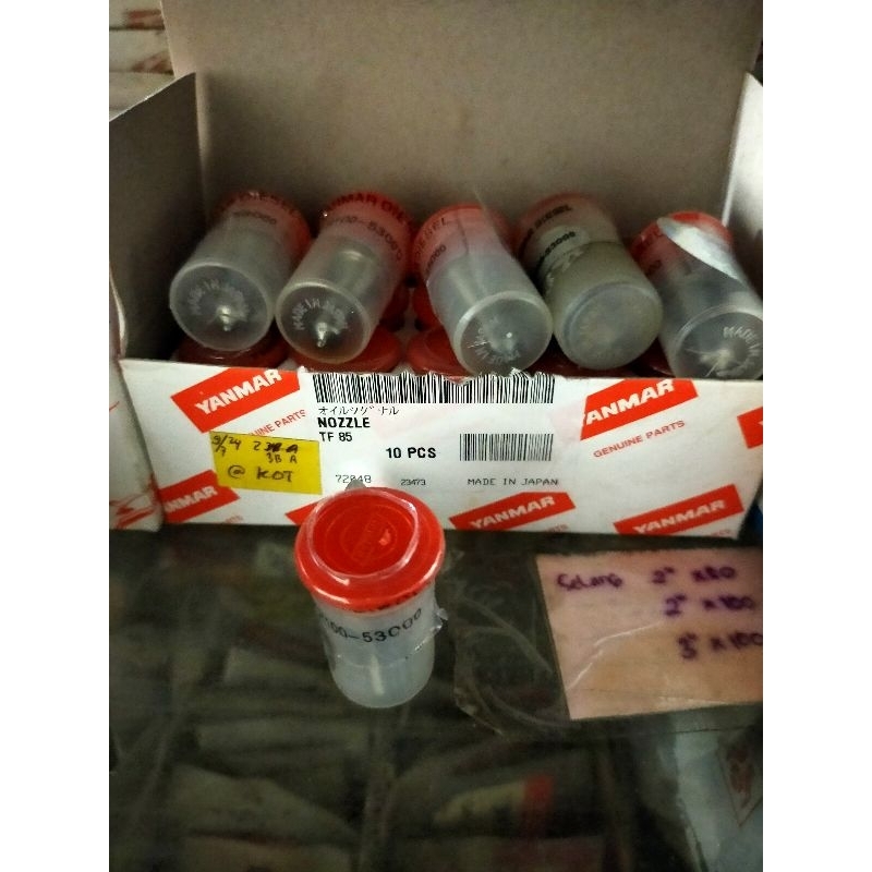Nozzle mesin Yanmar TF75/85. Nosel Tf75/85