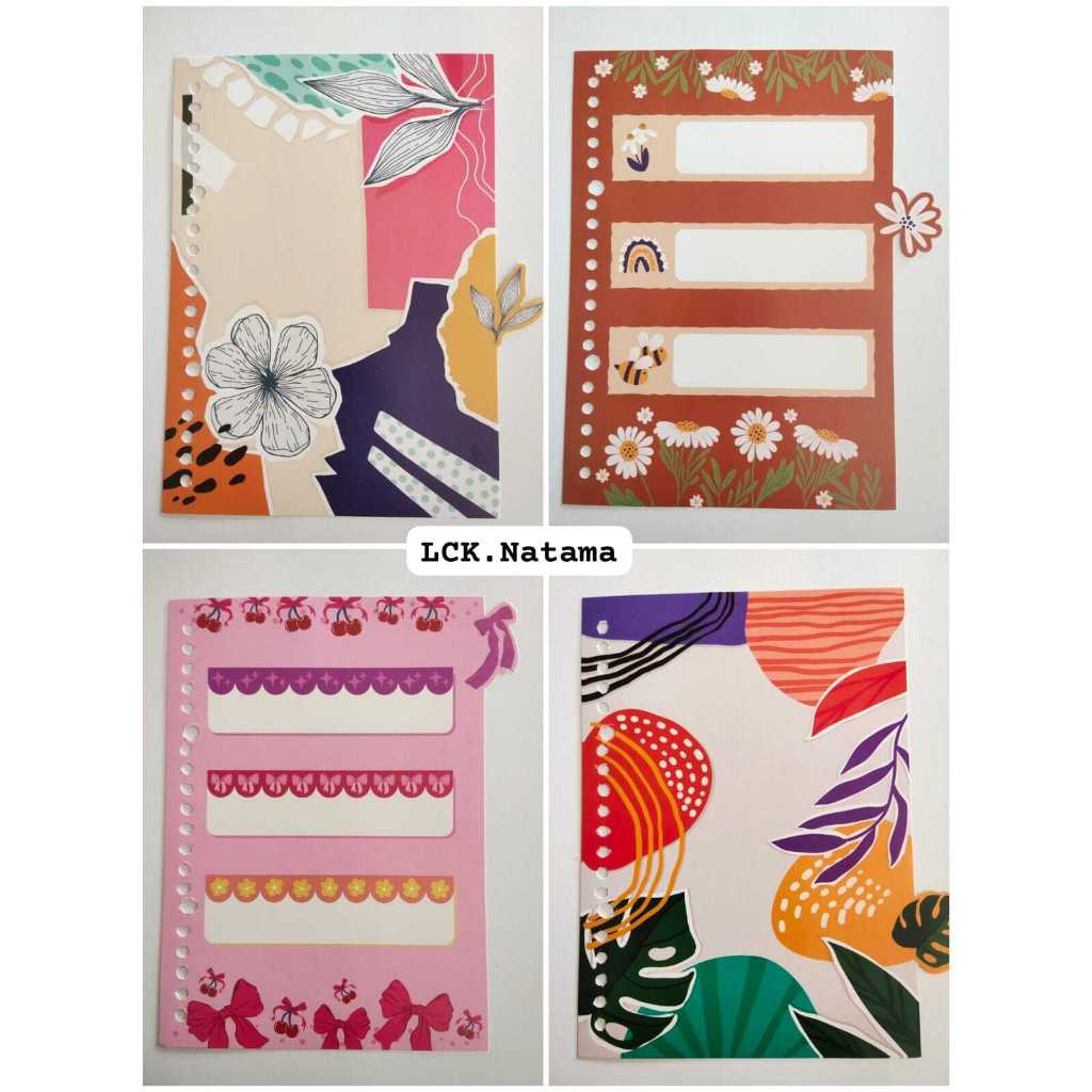 

INA CREATIVE Divider Loose Leaf A5 Motif Pembatas loose leaf