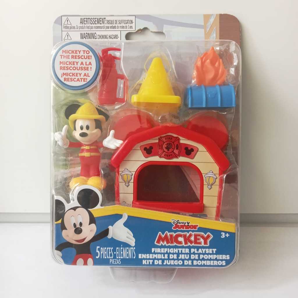 Disney Junior Mickey Firefighter Playset 3+ Set Permainan Anak