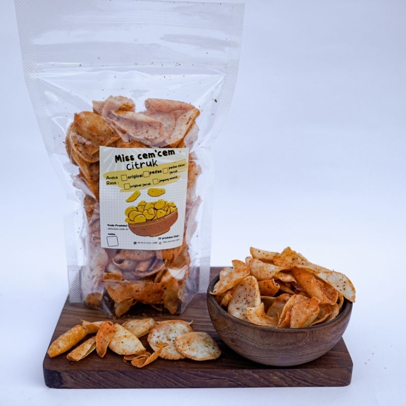 

Citruk khas Tasikmalaya varian rasa 100gram/ moring renyah