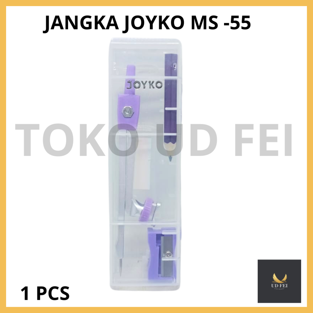 

(1 PCS=1 BIJI) JANGKA MS-55/ JANGKA MATEMATIKA/ JANGKA JOYKO ECERAN