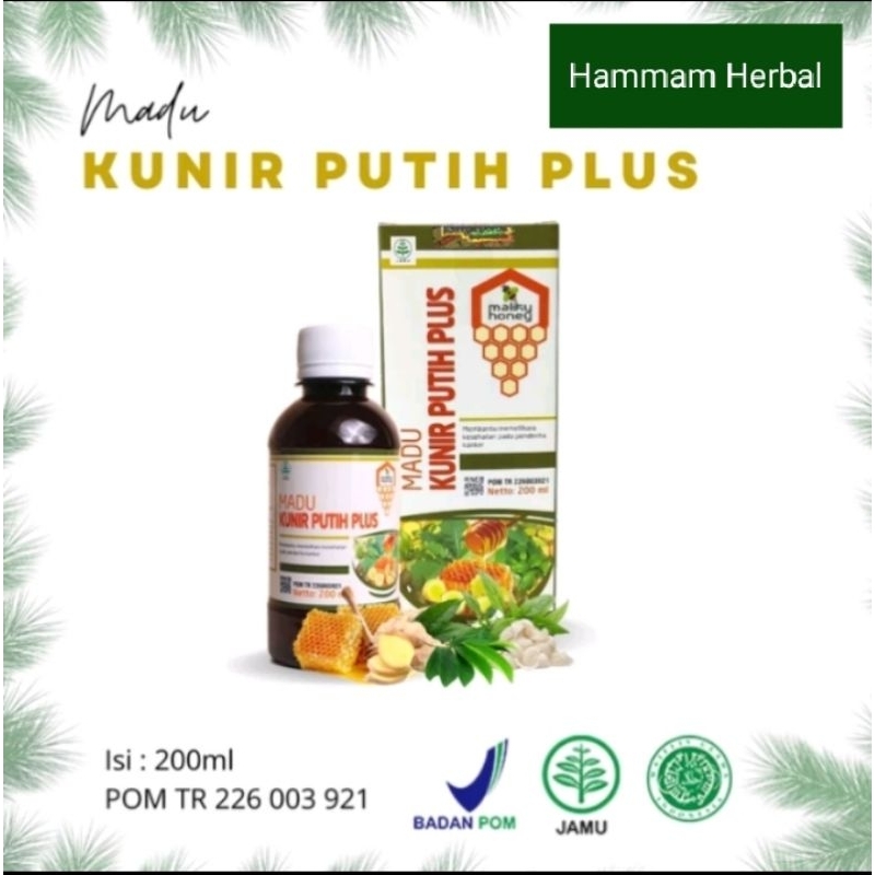 Madu Kunir Putih Plus