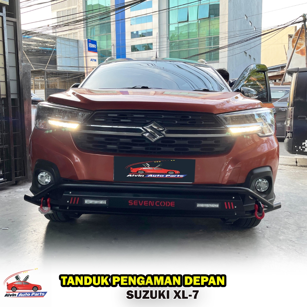 TANDUK BUMPER DEPAN XL7 COBRA STYLE / PENGAMAN BUMPER DEPAN SUZUKI XL 7
