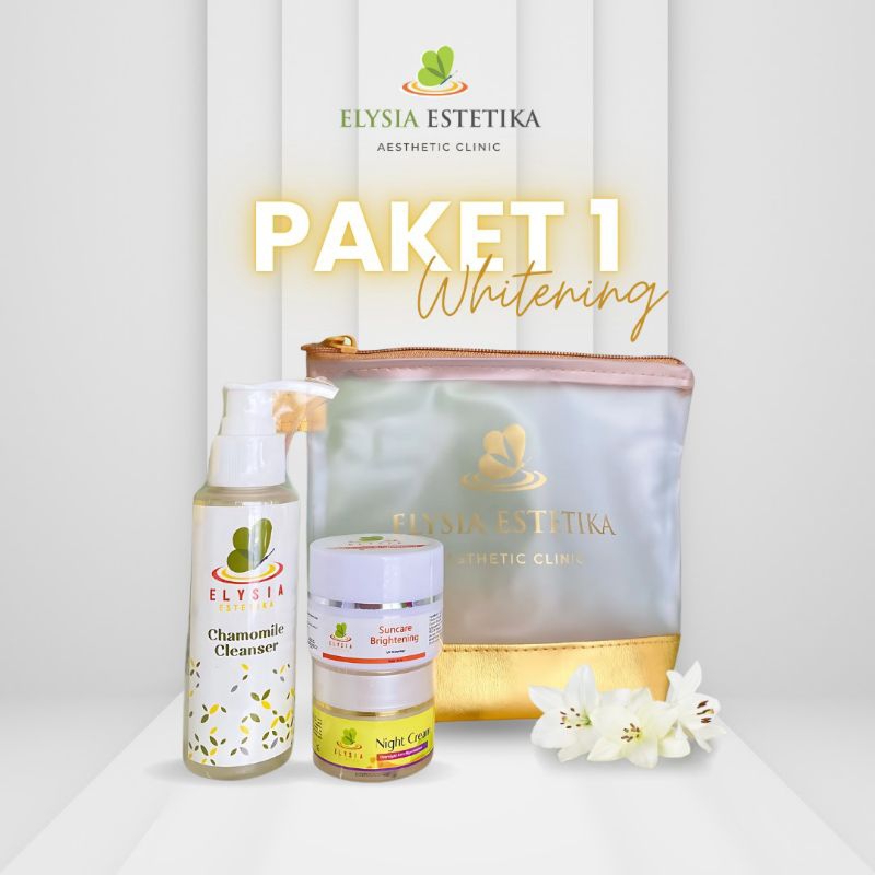 skincare elysia paket 1 whitening