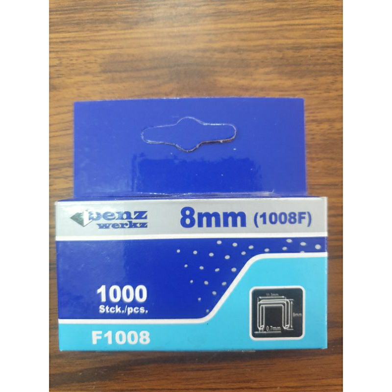 

ISI STAPLES BENZ 8MM 1000PCS lebar 11,3mm