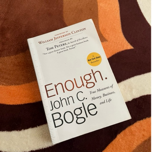 Preloved Buku Enough John C. Bogle