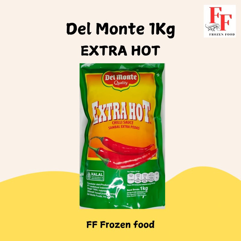 

Delmonte Saus Cabe Extra Pedas 1kg