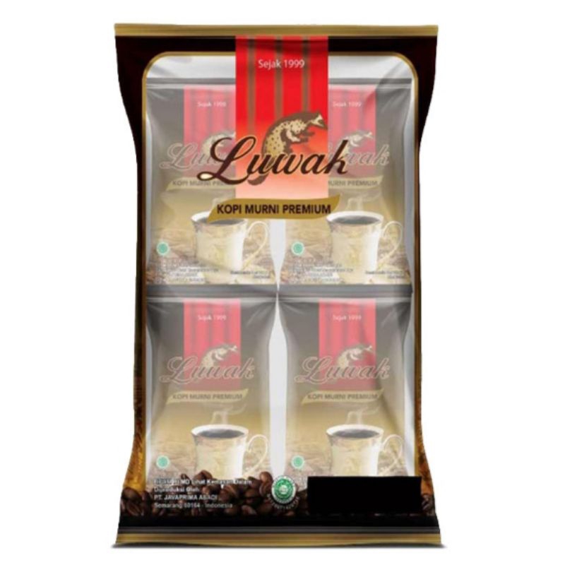 

Luwak Kopi Murni Premium Instan 10 + 5 x 6.5 g