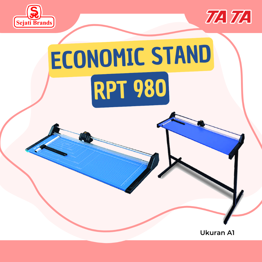 

TA TA Rotary Paper Trimmer RPT-980 (A1) / Pemotong kertas