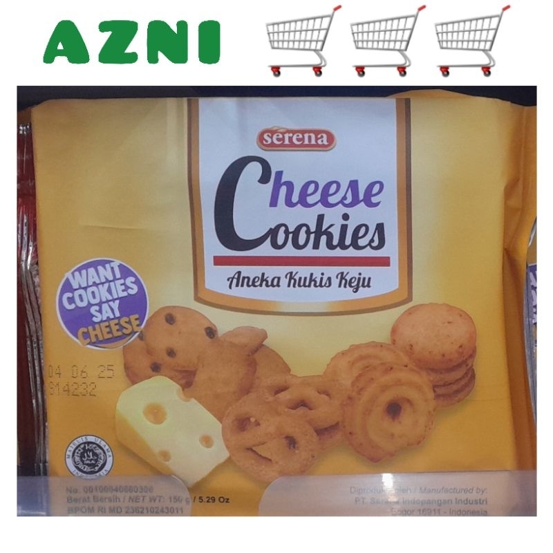 

Serena Cheese Cookies 150 Gram