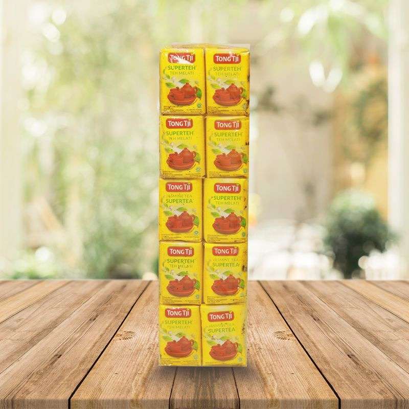 

Tong Tji Super Jasmine Tea 9g, Teh Seduh per Slop