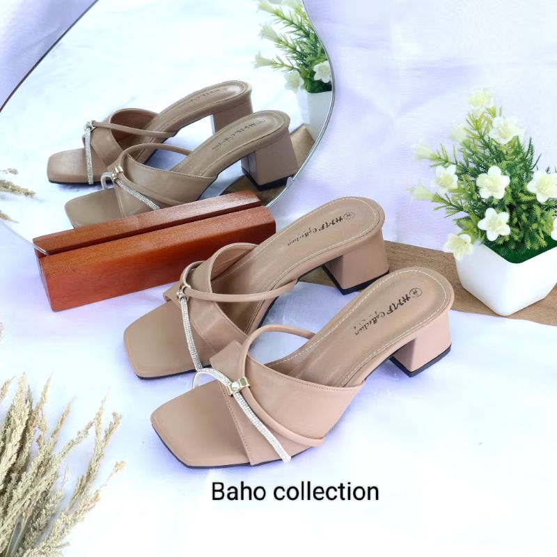 Hills Wanita Hak Tahu/Sendal wanita hak tahu/Sandal Wanita kekinian/Hills Wanita/Sandal Wanita Hak T