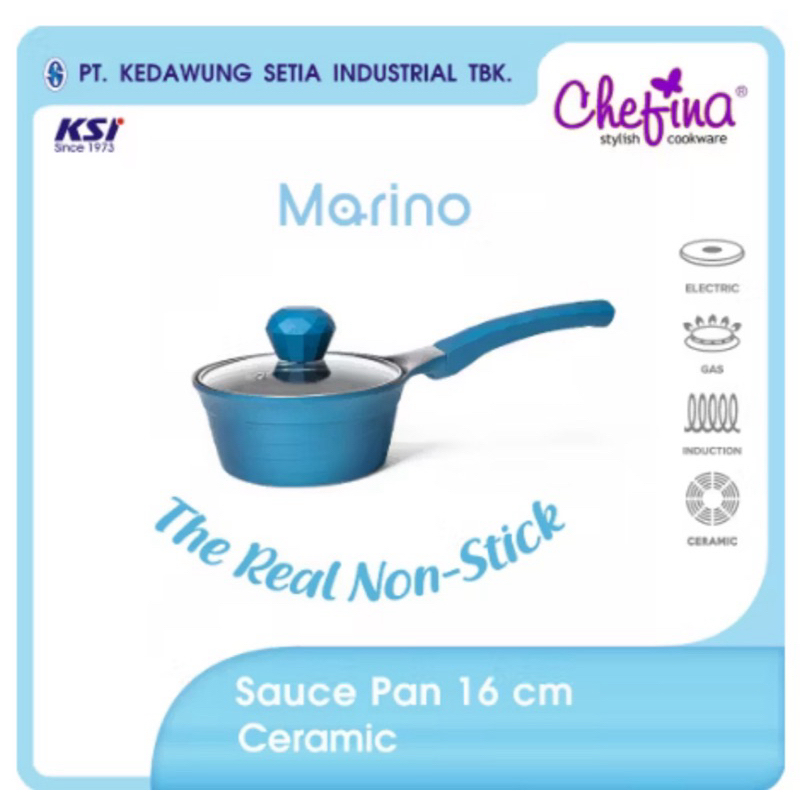Chefina “Marino Series” Saucepan 16cm Ceramic