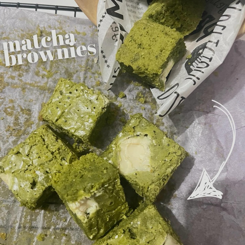 

matcha brownie