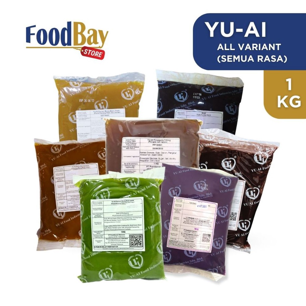 

Sale sale YUAI Paste Pasta Filling Mung Bean 1Kg ALL VARIANT
