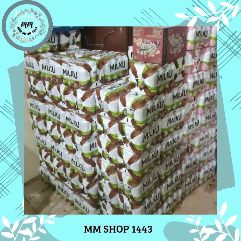 

⚜MMSHOP⚜ MILKU Susu UHT Botol 12 × 200 ml