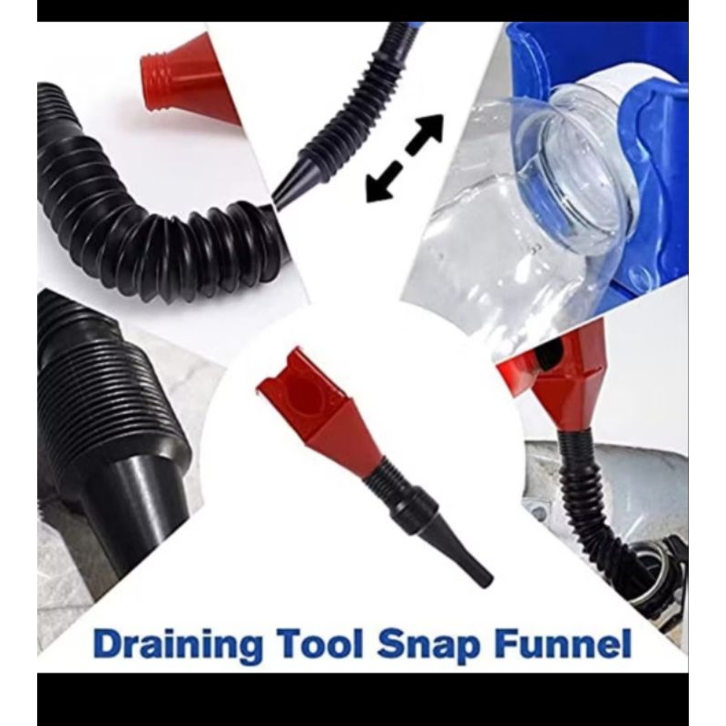 Teleskopik Corong Oli Mini Fleksibel