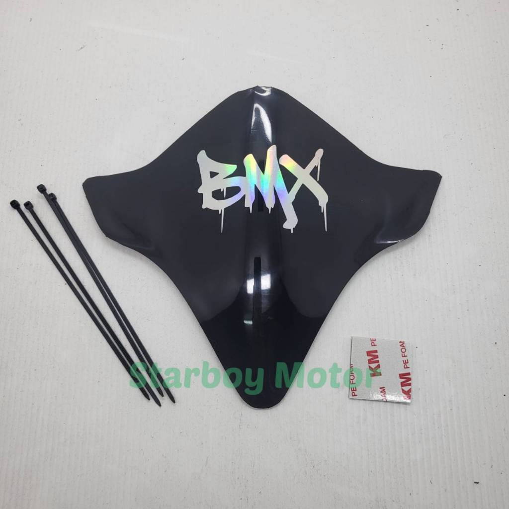 VISOR SEPEDA BMX + STIKER HOLOGRAM BMX - HOLOGRAM MODEL 1