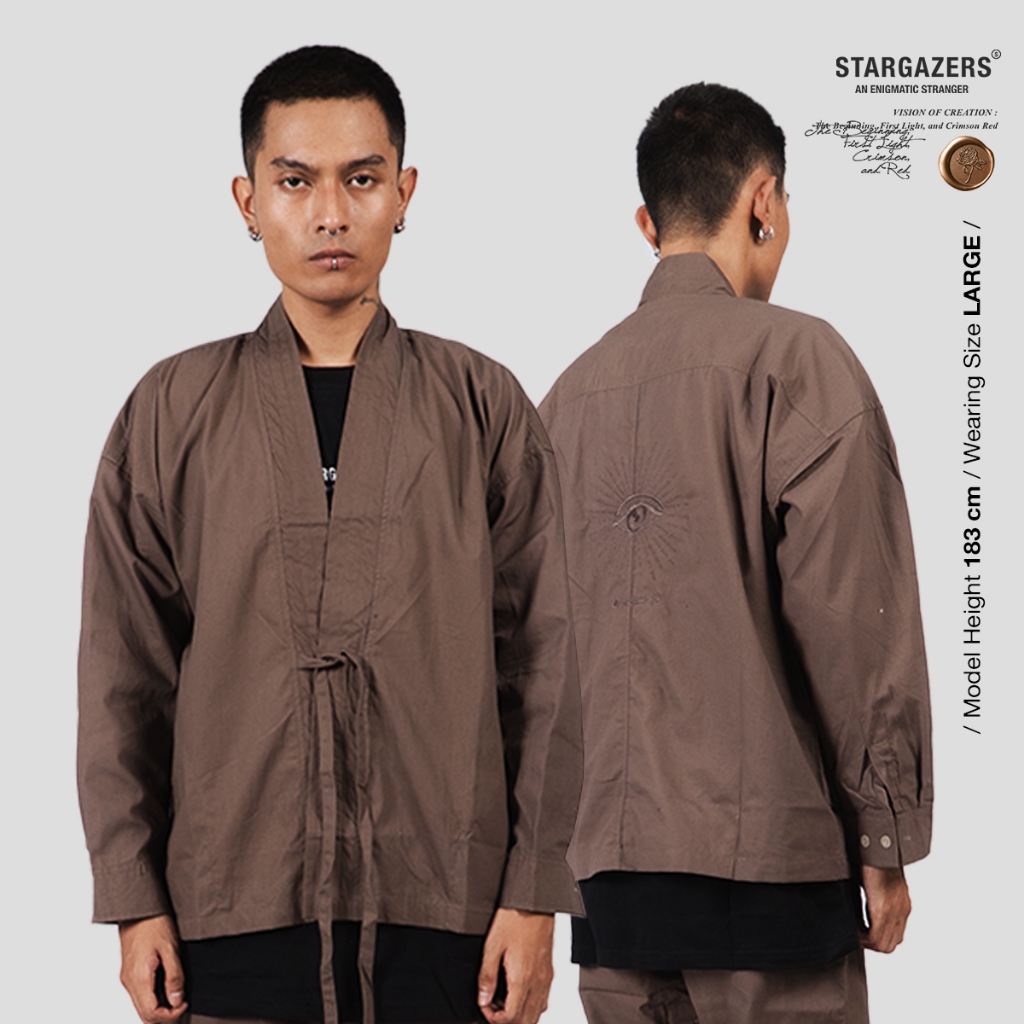 Stargazers - Auge Kimono Sand